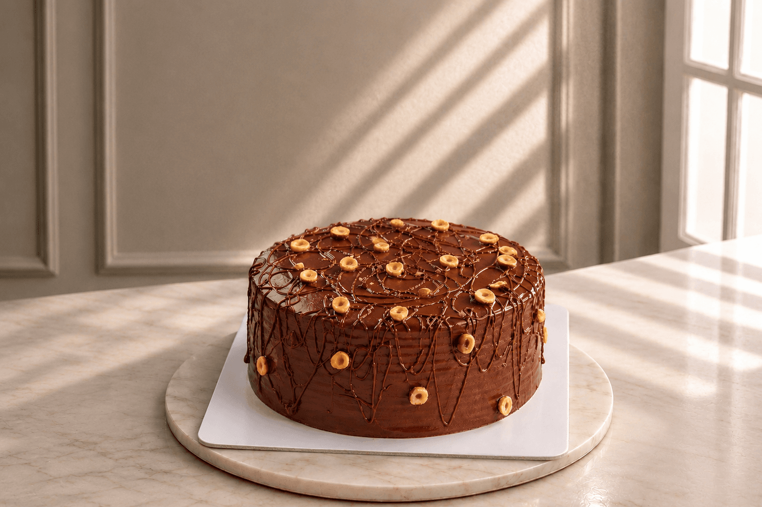 Nutella with Hazelnuts Torte 22 cm