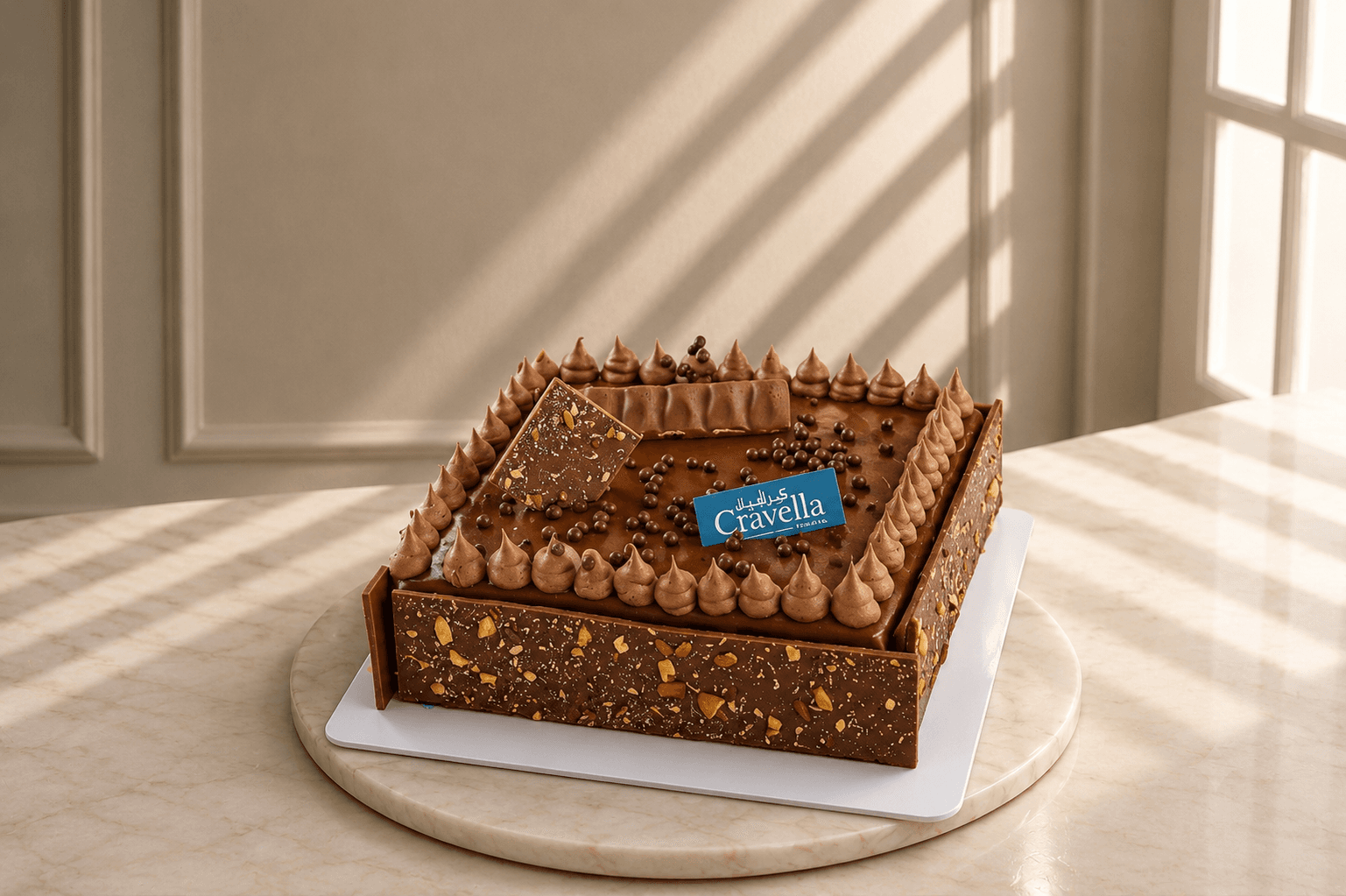 Milk Chocolate Torte 20X20 cm