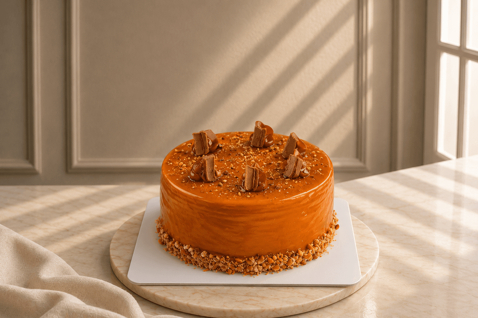 Caramel Torte 18 cm