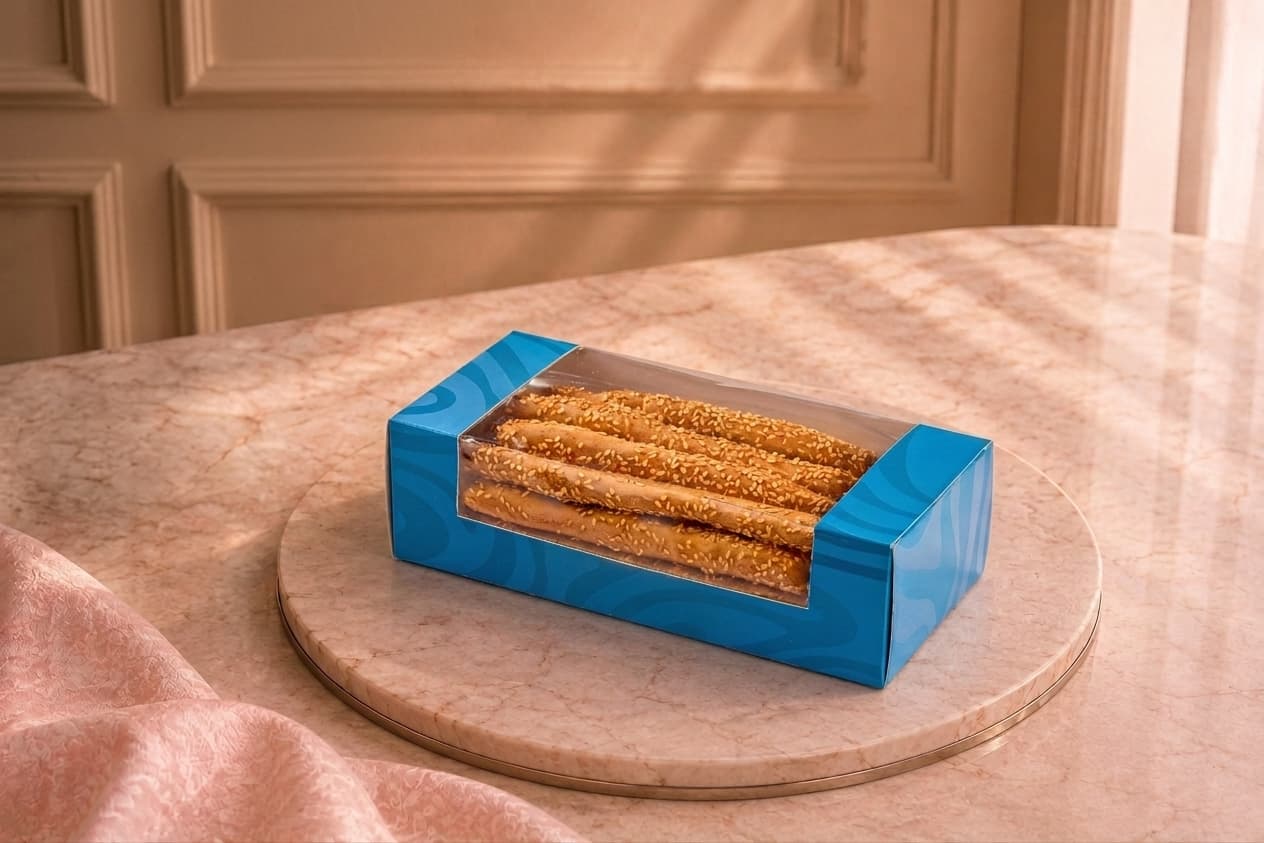 Crissina with Sesame Box